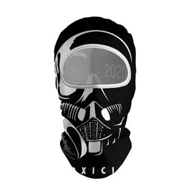 Балаклава 3D с принтом toxic в Екатеринбурге, 100% полиэстер, ткань с особыми свойствами — Activecool | плотность 150–180 г/м2; хорошо тянется, но при этом сохраняет форму. Закрывает шею, вокруг отверстия для глаз кайма. Единый размер | 