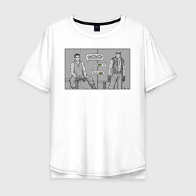 Мужская футболка хлопок Oversize с принтом Ultramans в Екатеринбурге, 100% хлопок | свободный крой, круглый ворот, “спинка” длиннее передней части | billy herrington | gachimuchi | lord of the locker room | ultraman | бодибилдинг