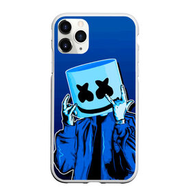 Чехол для iPhone 11 Pro Max матовый с принтом MARSHMELLO в Екатеринбурге, Силикон |  | Тематика изображения на принте: fortnite | marshmallo | marshmallow | marshmello | marshmellow | маршмелло | маршмеллоу | фортнайт | фортнайт розы