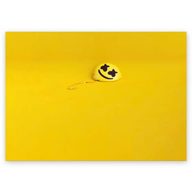 Поздравительная открытка с принтом MARSHMELLO в Екатеринбурге, 100% бумага | плотность бумаги 280 г/м2, матовая, на обратной стороне линовка и место для марки
 | fortnite | marshmallo | marshmallow | marshmello | marshmellow | маршмелло | маршмеллоу | розы | фортнайт