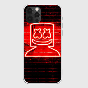 Чехол для iPhone 12 Pro Max с принтом MARSHMELLO в Екатеринбурге, Силикон |  | Тематика изображения на принте: fortnite | marshmallo | marshmallow | marshmello | marshmellow | маршмелло | маршмеллоу | розы | фортнайт