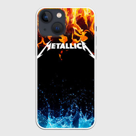 Чехол для iPhone 13 mini с принтом Metallica. в Екатеринбурге,  |  | metallica | music | rock | американская рок группа | метал группа | металлика | музыка | рок | рок группа | трэш метал | хеви метал