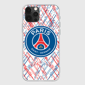 Чехол для iPhone 12 Pro с принтом PSG. в Екатеринбурге, силикон | область печати: задняя сторона чехла, без боковых панелей | fc | football | football club | paris saint germain | psg | sport | пари сен жермен | париж | псж | спорт | уефа | униформа | фирменные цвета | фк | франция | французский футбольный клуб | футбол | футбольный клуб