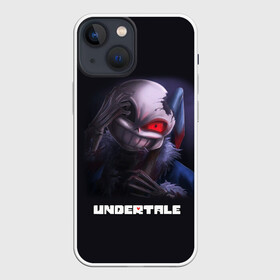 Чехол для iPhone 13 mini с принтом UNDERTALE в Екатеринбурге,  |  | sans | undertale | андертале | андертейл | игра | подземная история | подземная сказка | санс | ундертале