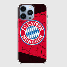 Чехол для iPhone 13 Pro с принтом FC BAYERN   БАВАРИЯ в Екатеринбурге,  |  | bayern | club | fc | footbal | logo | бавария | знак | клуб | лого | логотип | логотипы | символ | символы | форма | футбол | футбольная | футбольный