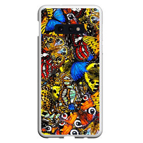 Чехол для Samsung S10E с принтом Ночные Бабочки в Екатеринбурге, Силикон | Область печати: задняя сторона чехла, без боковых панелей | animals | butterfly | pattern | акварель | бабочка | бабочки | животные | крылышки | крылья | насекомые | ночные бабочки | паттерн | рисунок | тропические бабочки | цветные бабочки