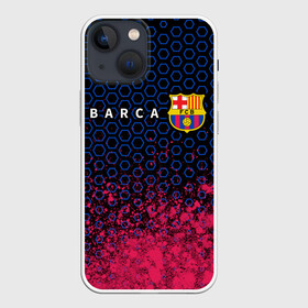 Чехол для iPhone 13 mini с принтом BARCELONA   БАРСЕЛОНА в Екатеринбурге,  |  | barca | barcelona | barsa | barselona | fcb | logo | messi | барса | барселона | знак | клуб | лого | логотип | логотипы | месси | символ | символы | футбол | футбольная | футбольный