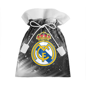 Подарочный 3D мешок с принтом REAL MADRID / РЕАЛ МАДРИД в Екатеринбурге, 100% полиэстер | Размер: 29*39 см | football | logo | madrid | real | realmadrid | sport | клуб | лого | логотип | логотипы | мадрид | реал | реалмадрид | символ | символы | спорт | форма | футбол | футбольная