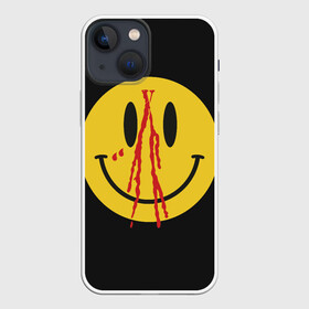 Чехол для iPhone 13 mini с принтом Pop Up Smiley в Екатеринбурге,  |  | plohoyparen | smile | v.vlone | vlone pop up smiley | влоне | смайл | смайлик | эмоджи