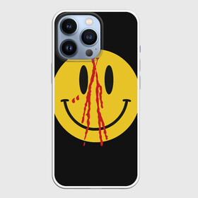 Чехол для iPhone 13 Pro с принтом Pop Up Smiley в Екатеринбурге,  |  | Тематика изображения на принте: plohoyparen | smile | v.vlone | vlone pop up smiley | влоне | смайл | смайлик | эмоджи