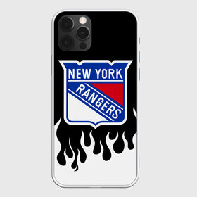 Чехол для iPhone 12 Pro Max с принтом Нью-Йорк Рейнджерс в Екатеринбурге, Силикон |  | hockey | new york | new york rangers | nhl | rangers | usa | нхл | нью йорк | нью йорк рейнджерс | рейнджерс | спорт | сша | хоккей | шайба