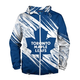 Мужская ветровка 3D с принтом Toronto Maple Leafs, в Екатеринбурге, 100% полиэстер | подол и капюшон оформлены резинкой с фиксаторами, два кармана без застежек по бокам, один потайной карман на груди | hockey | maple leafs | nhl | toronto | toronto maple leafs | usa | мейпл лифс | нхл | спорт | сша | торонто | торонто мейпл лифс | хоккей | шайба