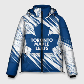 Мужская зимняя куртка 3D с принтом Toronto Maple Leafs в Екатеринбурге, верх — 100% полиэстер; подкладка — 100% полиэстер; утеплитель — 100% полиэстер | длина ниже бедра, свободный силуэт Оверсайз. Есть воротник-стойка, отстегивающийся капюшон и ветрозащитная планка. 

Боковые карманы с листочкой на кнопках и внутренний карман на молнии. | hockey | maple leafs | nhl | toronto | toronto maple leafs | usa | мейпл лифс | нхл | спорт | сша | торонто | торонто мейпл лифс | хоккей | шайба