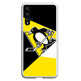 Чехол для Honor 20 с принтом Pittsburgh Penguins Exclusive в Екатеринбурге, Силикон | Область печати: задняя сторона чехла, без боковых панелей | Тематика изображения на принте: hockey | nhl | penguins | pittsburg | pittsburgh | pittsburgh penguins | usa | нхл | пингвинз | питтсбург | питтсбург пингвинз | спорт | сша | хоккей | шайба