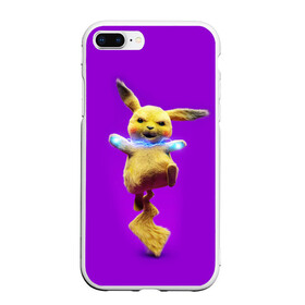 Чехол для iPhone 7Plus/8 Plus матовый с принтом Pikachu Pika Pika в Екатеринбурге, Силикон | Область печати: задняя сторона чехла, без боковых панелей | pika | pikachu | аниме | детская | детям | игры | молния | мышка | мышь | пика | пикачу | покемон | покемоны