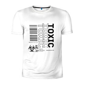 Мужская футболка 3D спортивная с принтом Toxic World в Екатеринбурге, 100% полиэстер с улучшенными характеристиками | приталенный силуэт, круглая горловина, широкие плечи, сужается к линии бедра | Тематика изображения на принте: 2020 | aesthetic | japan | tokyo | toxic | токио | токсик | эстетика | япония