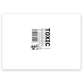 Поздравительная открытка с принтом Toxic World в Екатеринбурге, 100% бумага | плотность бумаги 280 г/м2, матовая, на обратной стороне линовка и место для марки
 | 2020 | aesthetic | japan | tokyo | toxic | токио | токсик | эстетика | япония