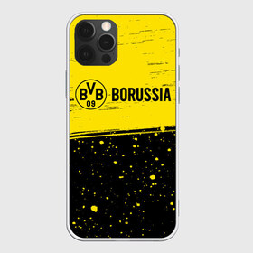 Чехол для iPhone 12 Pro Max с принтом BORUSSIA Боруссия в Екатеринбурге, Силикон |  | borussia | club | dortmund | footbal | logo | боруссия | дортмунд | знак | клуб | логотип | логотипы | символ | символы | форма | футбол | футбольная | футбольный