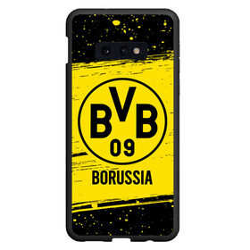 Чехол для Samsung S10E с принтом BORUSSIA / Боруссия в Екатеринбурге, Силикон | Область печати: задняя сторона чехла, без боковых панелей | borussia | club | dortmund | footbal | logo | боруссия | дортмунд | знак | клуб | логотип | логотипы | символ | символы | форма | футбол | футбольная | футбольный