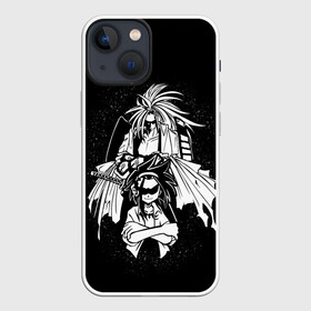 Чехол для iPhone 13 mini с принтом Йо Асакура и Амидамару в Екатеринбурге,  |  | amidamaru | anime | asackura | bason | hao | king | shaman | yo | zik | амидамару | аниме | асакура | басон | дух | духи | зик | йо | кинг | король | морти | рэн | рю | тао | хао | шаман | шаманов