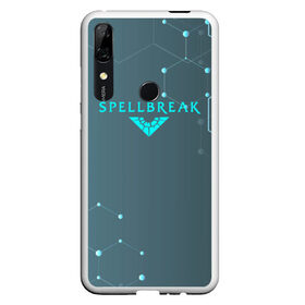 Чехол для Honor P Smart Z с принтом Spellbreak Hex в Екатеринбурге, Силикон | Область печати: задняя сторона чехла, без боковых панелей | Тематика изображения на принте: battle royal | fantasy | game | game spellbreak | hex | logo spellbreak | rpg | spellbreak | боевая магия | боевой маг | игра | игра spellbreak | королевская битва | логотип | логотип spellbreak | магические перчатки | персонажи spellbreak | р