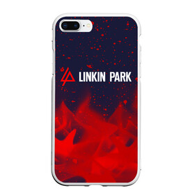 Чехол для iPhone 7Plus/8 Plus матовый с принтом LINKIN PARK ЛИНКИН ПАРК в Екатеринбурге, Силикон | Область печати: задняя сторона чехла, без боковых панелей | linkin | linkinpark | logo | lp | music | park | rock | линкин | линкинпарк | лого | логотип | логотипы | лп | музыка | парк | рок | символ