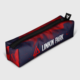 Пенал 3D с принтом LINKIN PARK ЛИНКИН ПАРК в Екатеринбурге, 100% полиэстер | плотная ткань, застежка на молнии | linkin | linkinpark | logo | lp | music | park | rock | линкин | линкинпарк | лого | логотип | логотипы | лп | музыка | парк | рок | символ