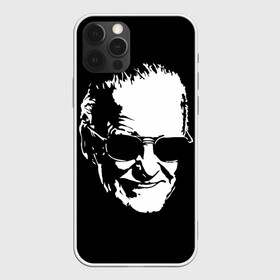 Чехол для iPhone 12 Pro с принтом STAN LEE в Екатеринбурге, силикон | область печати: задняя сторона чехла, без боковых панелей | marvel | stan lee | марвел | стен ли | стэн ли