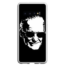 Чехол для Samsung Galaxy S10 с принтом STAN LEE в Екатеринбурге, Силикон | Область печати: задняя сторона чехла, без боковых панелей | Тематика изображения на принте: marvel | stan lee | марвел | стен ли | стэн ли