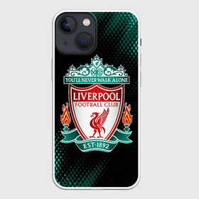 Чехол для iPhone 13 mini с принтом LIVERPOOL   Ливерпуль в Екатеринбурге,  |  | club | footbal | liverpool | logo | знак | клуб | ливерпуль | логотип | логотипы | символ | символы | форма | футбол | футбольная | футбольный