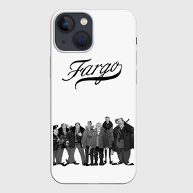 Чехол для iPhone 13 mini с принтом Fargo в Екатеринбурге,  |  | fargo | билли боб торнтон | кирстен данст | колин хэнкс | лестер найгаард | лорн малво | мартин фриман | патрик уилсон | сериал | сериалы | фарго