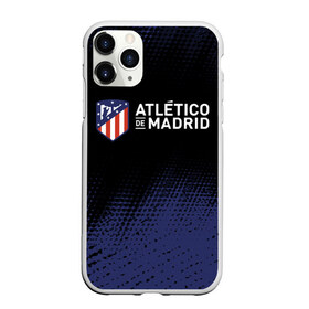 Чехол для iPhone 11 Pro Max матовый с принтом ATLETICO MADRID Атлетико в Екатеринбурге, Силикон |  | Тематика изображения на принте: atletico | club | footbal | logo | madrid | атлетико | знак | клуб | логотип | логотипы | мадрид | символ | символы | форма | футбол | футбольная | футбольный