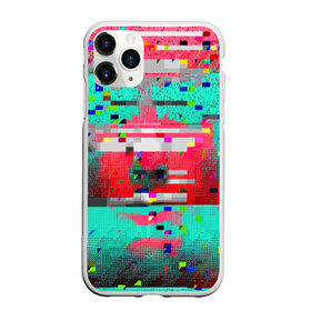 Чехол для iPhone 11 Pro матовый с принтом Glitch в Екатеринбурге, Силикон |  | abstraction | glitch | neon | vanguard | абстракция | авангард | глитч | неон