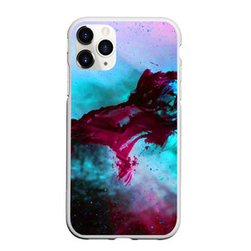 Чехол для iPhone 11 Pro Max матовый с принтом Peener в Екатеринбурге, Силикон |  | abstraction | colorful | paint | splashes | stains | абстракция | брызги | краска | разводы | разноцветный