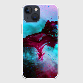 Чехол для iPhone 13 mini с принтом Peener в Екатеринбурге,  |  | abstraction | colorful | paint | splashes | stains | абстракция | брызги | краска | разводы | разноцветный