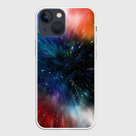 Чехол для iPhone 13 mini с принтом Fest в Екатеринбурге,  |  | colorful | galaxy | immersion | universe | вселенная | галактика | погружение | разноцветный