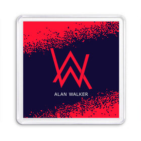 Магнит 55*55 с принтом ALAN WALKER / АЛАН УОКЕР в Екатеринбурге, Пластик | Размер: 65*65 мм; Размер печати: 55*55 мм | alan | faded | house | logo | music | walker | алан | вокер | волкер | диджей | лого | логотип | логотипы | музыка | музыкант | символ | символы | танцеальная | уокер | хаус | электронная