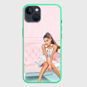 Чехол для iPhone 13 с принтом Ariana Grande в Екатеринбурге,  |  | ariana grande | grande | music | pink | school | актриса | ариана гранде | грандэ | музыка | певица | розовый | уроки | школа