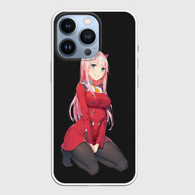 Чехол для iPhone 13 Pro с принтом Прекрасная Zero Two в Екатеринбурге,  |  | 002 | ahegao | anime | darling | franx | franxx | girl | girls | in | senpai | the | two | waifu | zero | zerotwo | аниме | ахегао | вайфу | девушка | семпай | сенпай | тян