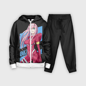 Детский костюм 3D с принтом Zero Two in costume в Екатеринбурге,  |  | 002 | 02 | ahegao | anime | darling | franx | franxx | girl | girls | in | senpai | the | two | waifu | zero | zerotwo | аниме | ахегао | вайфу | девушка | семпай | сенпай | тян