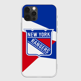 Чехол для iPhone 12 Pro с принтом Нью-Йорк Рейнджерс в Екатеринбурге, силикон | область печати: задняя сторона чехла, без боковых панелей | hockey | new york | new york rangers | nhl | rangers | usa | нхл | нью йорк | нью йорк рейнджерс | рейнджерс | спорт | сша | хоккей | шайба