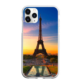 Чехол для iPhone 11 Pro матовый с принтом Эйфелева башня в Екатеринбурге, Силикон |  | paris | башня | париж | франция | эйфелева башня
