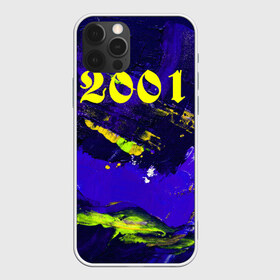 Чехол для iPhone 12 Pro Max с принтом 2001 в Екатеринбурге, Силикон |  | 2001 | bright | canvas | dark | number 2001 | numbers | paint | print of numbers | stains | краска | принт цифр | пятна | разводы | темный | холст | цифры | число 2001 | яркие