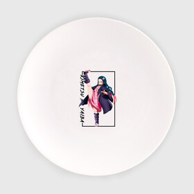 Тарелка с принтом Незуко Камадо,  клинок, рассекающий демонов в Екатеринбурге, фарфор | диаметр - 210 мм
диаметр для нанесения принта - 120 мм | chibi | cute | милый | няша | пингвин | пингвинчик | чиби