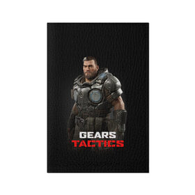 Обложка для паспорта матовая кожа с принтом GEARS TACTICS в Екатеринбурге, натуральная матовая кожа | размер 19,3 х 13,7 см; прозрачные пластиковые крепления | action | game gears tactics | gears tactics | gears tactics xbox | xbox | битва gears tactics | воин | гирс тактикс | игра | игра gears tactics | иксбокс | логотип | механизмы тактики | оружие | персонажи gears tactics | солдат | сражение | ч