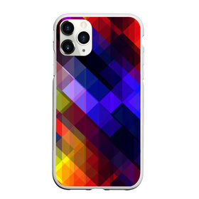 Чехол для iPhone 11 Pro Max матовый с принтом Горен в Екатеринбурге, Силикон |  | abstraction | colorful | cubes | obliquely | stripes | texture | абстракция | кубы | наискось | полосы | разноцветный | текстура