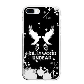 Чехол для iPhone 7Plus/8 Plus матовый с принтом Hollywood Undead в Екатеринбурге, Силикон | Область печати: задняя сторона чехла, без боковых панелей | charlie scene | danny | funny man | hollywood | hollywood undead | j dog | johnny 3 tears | undead | альтернативный | андед | голивуд | голливудская нежить | группа | кранккор | метал | нежить | реп | рок | рэп | рэпкор