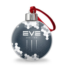 Ёлочный шар с принтом EVE ONLINE / ИВ ОНЛАЙН в Екатеринбурге, Пластик | Диаметр: 77 мм | echo | echoes | eve | game | games | logo | online | space | ев онлайн | ев эхо | еве | ив онлайн | ив эхо | игра | игры | космос | лого | логотип | логотипы | онлайн | символ | символы | эхо | эхос