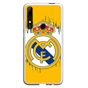 Чехол для Honor P Smart Z с принтом REAL MADRID. в Екатеринбурге, Силикон | Область печати: задняя сторона чехла, без боковых панелей | fc | football | football club | real madrid | sport | испанский футбольный клуб | лучший футбольный клуб xx века | мадрид | реал мадрид | спорт | уефа | униформа | фирменные цвета | фифа | фк | футбол | футбольный клуб