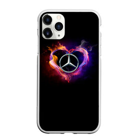 Чехол для iPhone 11 Pro матовый с принтом Mercedes-Benz в Екатеринбурге, Силикон |  | amg | love mercedes | mercedes | mercedes в сердце | mercedes значок | mercedes лого | mercedes марка | амг | бенц | горящее сердце | лого автомобиля | логотип мерседес | люблю мерседес | мерин | мерс | мерседес | мерседес бенз